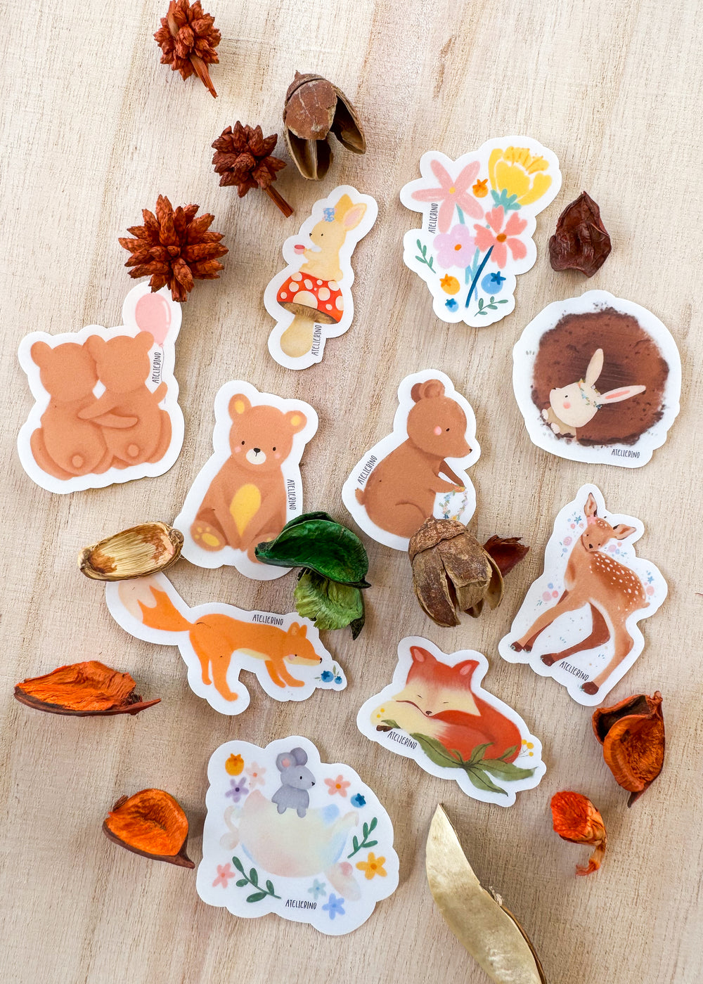 Woodland Sticker Pack