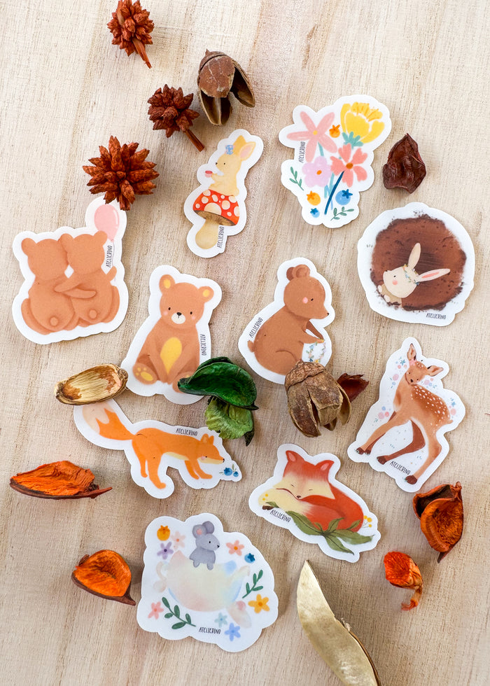 Woodland Sticker Pack